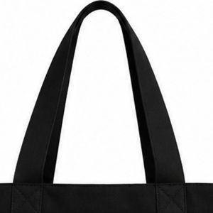 Bolsa de Mano de Moda para Mujer, Personalizada con Bordado de Letras Griegas, Bolso de Hombro de Lona Reutilizable, Gran Capacidad, Informal, para la Universidad, Compras - Product Image 5