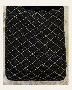 Velvet Embroidery Fabric Embroidered Silk Fabric Beaded Lace Fabric Luxury Fabric for Boutique Brands Apparel Sourcing Wholesale - Product Image 3