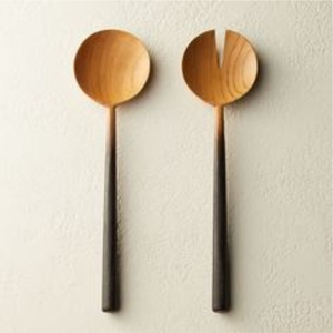 Handmade <b>Engraved</b> Wooden Spoon Eco-Friendly Natural Wood Kitchen Cooking <b>Tools</b> Long Handle Carved Teaspoon Tableware Supplies - Product Image 2