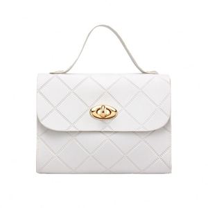 Foreign Trade Diamond Pattern Single-Shoulder Women's Bag 2024 All-Match Fashion Simple Crossbody Hand-Held Small <b>Square</b> Lock - Product Image 5
