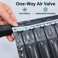 AIR-DFLY OEM ODM Coussin d'Emballage Gonflable Personnalisé Noir en Rouleau de Colonnes d'Air PA PE pour Expédition de Marchandises Fragiles
