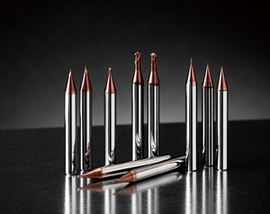 Fraise à billes en alliage de carbure de nouvelle génération TH3 avec revêtement pour acier trempé 55HRC, haute résistance au déchiquetage, hélice à 45 degrés - Product Image 1