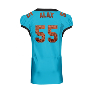Nouveau design personnalisé, nouvelle arrivée, maillot de football américain de haute qualité et à séchage rapide, respirant, vente en gros - Product Image 2