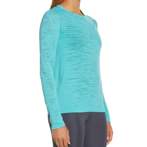 Camiseta Básica de Manga Larga 100% Algodón para Mujer, Diseño Casual con Cuello Redondo, Talla Grande, Camiseta Informal para Usar en Verano, Atuendo Informal para Mujer - Product Image 3