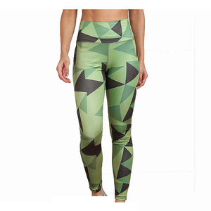 <b>Hot</b> Selling Custom Print Super Soft 92% Polyester 8% Spandex High Waist Yoga Pants <b>Leggings</b> for Women Plus Size for - Product Image 1