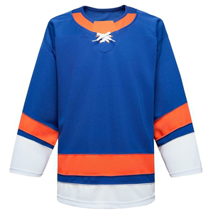 Maillot de hockey sur glace respirant personnalisé à manches longues, tenue de sport d'équipe en tissu doux, uniforme d'entraînement à séchage rapide, commande en gros, fabricant - Product Image 1