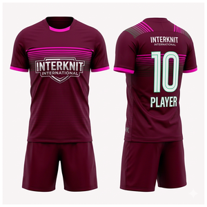 Tenues de football haute performance, kits de football personnalisés, maillots respirants anti-humidité, uniformes de qualité supérieure imprimés par sublimation - Product Image 4