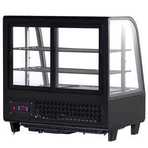 Vetrina Refrigerata Commerciale a 2 Ripiani da Banco, 3.5 Cu.Ft./100L, con Illuminazione LED - Product Image 1