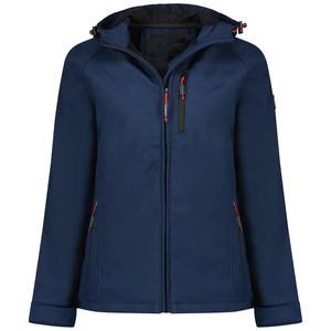 Chaqueta Softshell de Otoño para Mujer, Cortavientos e Impermeable, Diseño Ligero y Transpirable de Nailon para Uso Diario - Product Image 1