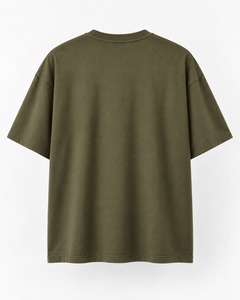 230GSM Oversized Men's <b>T</b>-<b>Shirt</b> 100% Cotton O-Neck Short Sleeve Front Custom Logo Plus Size Casual Knitted Quick Dry - Product Image 4