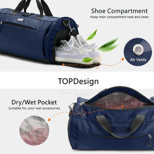 Sac de sport imperméable et durable avec plusieurs poches, idéal pour l'entraînement, le yoga et les activités de plein air - Product Image 6