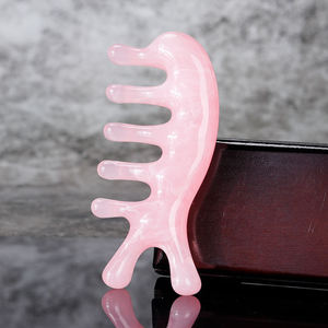 Peine de resina, el más vendido, utilizado para desenredar suavemente el cabello, distribuir los aceites naturales del cuero cabelludo y reducir la electricidad estática y el encrespamiento. - Product Image 4