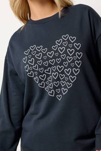 Sweat à capuche personnalisé pour femme, impression graphique DTG, polyester/coton, manches longues, pull-over décontracté, vêtements de streetwear tendance - Product Image 4