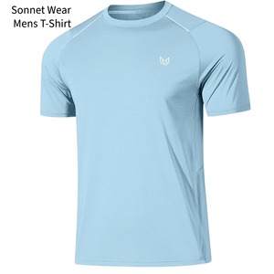 Polyester logo printed short sleeve t <b>shirt</b> for men - Product Image 1