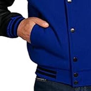 Chaqueta Varsity Personalizada de Alta Calidad al por Mayor, Chaqueta de Béisbol con Bordado de Lana, Chaqueta Varsity Letterman - Product Image 3