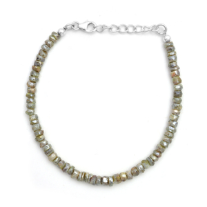 Natural Vessonite Classic <b>Bracelet</b> 925 Sterling Silver Smooth Gemstone Handmade Wholesale Jewelry Fashion Gift for Women - Product Image 1