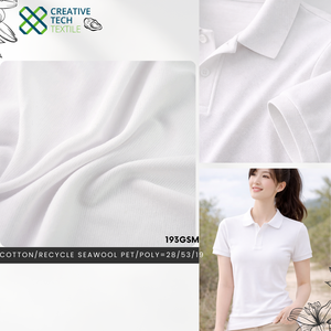 SWL-TK0182 Mezcla de Algodón/Lana de Mar Reciclada PET, Lana de Mar Reciclada Sostenible PET - Product Image 2