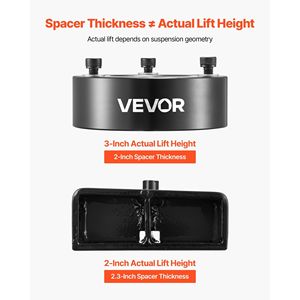 Kit di Sollevamento Sospensioni per Camion, 3" Anteriore e 2" Posteriore, per Silverado 1500 2WD/4WD 2007-2023 e per Telaio Sierra 1500 2WD/4WD - Product Image 5
