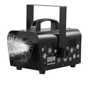 Machine à neige portable 800W, à main/suspendue, télécommande sans fil, réservoir 1L, poignée, pour décorations de fête en extérieur, kit de fabrication de neige - Product Image 1
