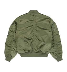 Blouson aviateur homme OEM de haute qualité, broderie/impression de logo personnalisé, blouson MA1 fin, tissu tissé imperméable - Product Image 6