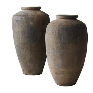 POTS DE FLEURS MOYENNES ET GRANDES TAILLES FABRIQUÉS À LA MAIN EN TERRE CUITE POTS DE FLEURS PERSONNALISÉS BOLS À FRUITS - Product Image 1