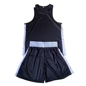 Débardeur de boxe personnalisé grande taille pour homme, maillot de combat sans manches, haut de sport à séchage rapide, tenue d'équipe - Product Image 3