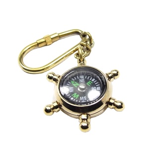 พวงกุญแจโลหะสีทองดีไซน์หลากหลายพร้อมสลักโลโก้ของขวัญส่งเสริมการขายสำหรับนักเรียน - Product Image 1