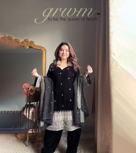 ชุดสلوار คามีซ ดูปัตตา สำหรับผู้หญิงอินเดีย-ปากีสถาน ดีไซน์เนอร์คุรตะ กางเกงขายาว ชุดฤดูร้อน ดีไซน์ทันสมัย ราคาขายส่ง เสื้อผ้าชาติพันธุ์สำหรับผู้หญิง - Product Image 1