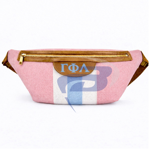 Sac banane élégant pour femme Gamma Phi Delta GPD Sorority, sac de voyage de haute qualité - Product Image 2