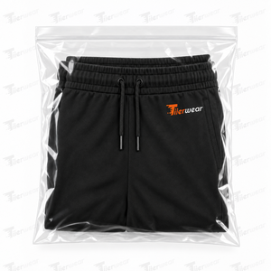 Shorts Bermuda pour homme, couleur noire unie, avec cordon de serrage à la taille et poches, décontractés, tricotés, respirants, en tissu molletonné - Product Image 6