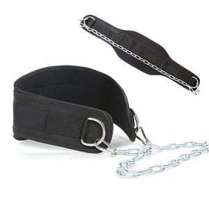 Cinturón de Levantamiento de Pesas de Neopreno Transpirable e Impermeable con Cierre de Gancho y Bucle para Dips, Dominadas y Entrenamiento de Fuerza, Personalizable con Marca - Product Image 1