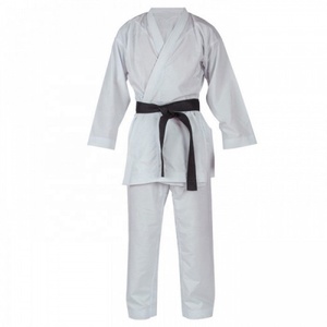 Uniforme de Karate Gi 100% Algodón Negro con Cinturón Amarillo para Niños Unisex, Ropa de Artes Marciales Duradera, Corte Regular - Product Image 3