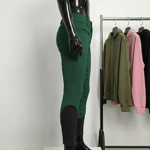 Pantalones de Montar a Caballo de Silicona de Corte Completo para Mujer, Color Blanco, Leggings de Equitación, Ropa Ecuestre - Product Image 2