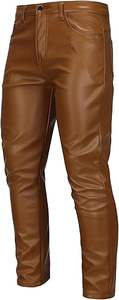 Pantalones de Cuero para Hombre, los Más Vendidos, al por Mayor, Hechos con Cuero de la Mejor Calidad - Product Image 2
