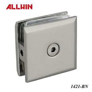 OEM ODM 180 Degree Glass to Glass Clamp Solid Brass Measured in Inches Glass Railing Hardware - Product Image 5