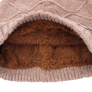 Classic <b>Mens</b> <b>Winter</b> Beanie <b>Cap</b> Soft Knit Cuffed Hat Custom Logo Fashion Warm Stretch Fit Unisex Comfortable <b>Winter</b> Headwear - Product Image 5