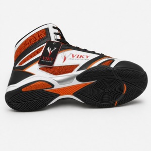 Nuevas Zapatillas de Boxeo VIKY INDUSTRIES 2026 Rojas con Malla y Cordones, Calzado de Entrenamiento Transpirable de Caña Alta para Hombre y Mujer - Product Image 2