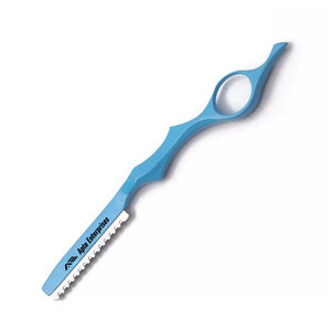 High Quality Professional Salon <b>Barber</b> Thinning Razor Stainless Steel Precision <b>Blade</b> Wood or Rubber Handle Durable Ergonomic - Product Image 5
