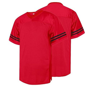 New Design Football Jersey Men's Short Sleeve Breathable Mesh Sport Top 100% Polyester Adult Unisex All Seasons Custom Printed - Product Image 2
