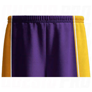 Uniforme de Baloncesto Ligero para Hombre, Conjunto de Camiseta y Pantalones Cortos de Baloncesto Morados de Alta Calidad para Deportes de Equipo - Product Image 5