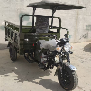 Motocicleta Triciclo de Tres Ruedas para Uso Agrícola con Toldo, Vehículo de 3 Ruedas de 150cc a Gasolina con Volquete - Product Image 6