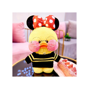 Cute Pink Plush Pillow With Drawstring Top 31cm-50cm Soft Stuffed Toy For Kids Unisex - Product Image 6