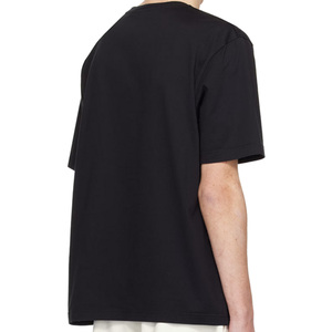T-shirt Homme Coupe Droite Manches Courtes 100% Coton Biologique Logo Avant Uni Séchage Rapide Respirant Écologique Personnalisable OEM 2026 - Product Image 2
