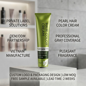 ครีมย้อมผมถาวร แบรนด์ส่วนตัว กลิ่นหอม ปกปิดผมขาว - Product Image 1