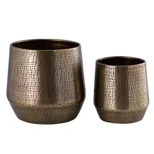 Maceta de Metal Artística de Diseño Único, Maceta Decorativa para Plantas de Interior y Exterior, para Decoración del Hogar, Jardín y Balcón - Product Image 6