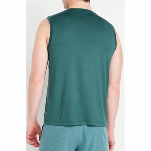 Camiseta sin mangas de diseño moderno y talla grande para hombre, de alta calidad, transpirable y a bajo precio. - Product Image 2