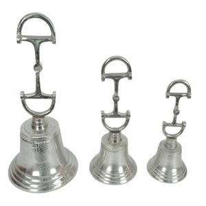 Cloche décorative en métal en forme de mors de cheval, clochette écologique faite à la main de style européen pour la décoration de Noël et des fêtes - Product Image 4