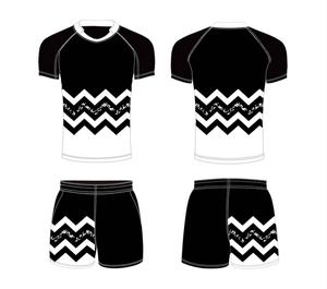 Uniformes de Rugby Personalizados al por Mayor, Modelo 2026, Cómodos, Transpirables, Tallas Grandes, Impresión por Transferencia de Calor, Poliéster, Secado Rápido Frontal - Product Image 4