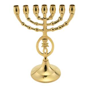 Handmade Artistic Metal Menorah Candle Holder For Luxury Event Styling And Decorative Home Accessories - Product Image 1