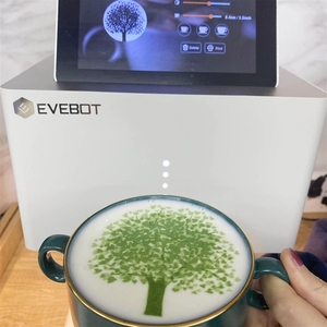เครื่องพิมพ์กาแฟ 3 มิติ EVEBOT EB-FT4 สำหรับทำลาเต้อาร์ต ความละเอียด 200dpi ใช้หมึกพิมพ์อาหาร สำหรับเอสเพรสโซ เค้ก ช็อกโกแลต เหมาะสำหรับร้านอาหาร - Product Image 3